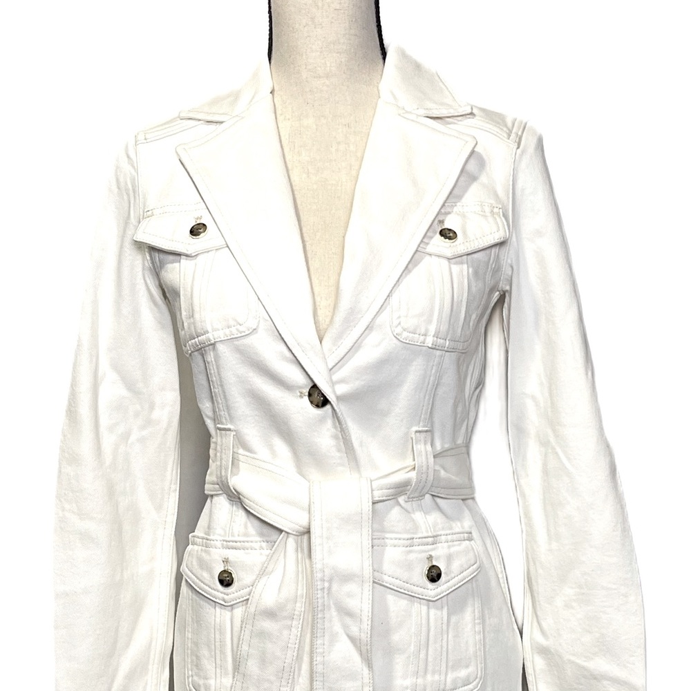 Fantastic Ted Baker NWT military, safari style button up jacket with belt.